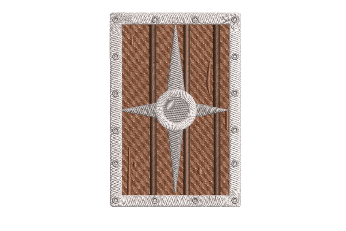 Reinforced Viking Rectangle Shield