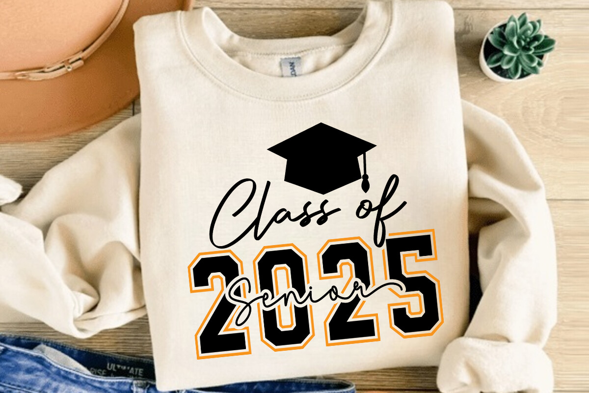 Senior Class of 2025 Svg, Graduation Svg Graphic by CraftieDesigns ...