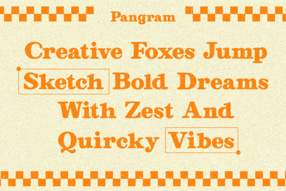 Slowey Retro Font font preview - 6