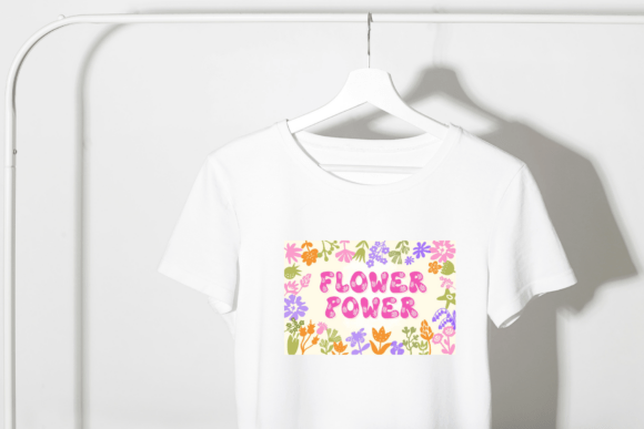 Abstract Flower Font - Preview 1