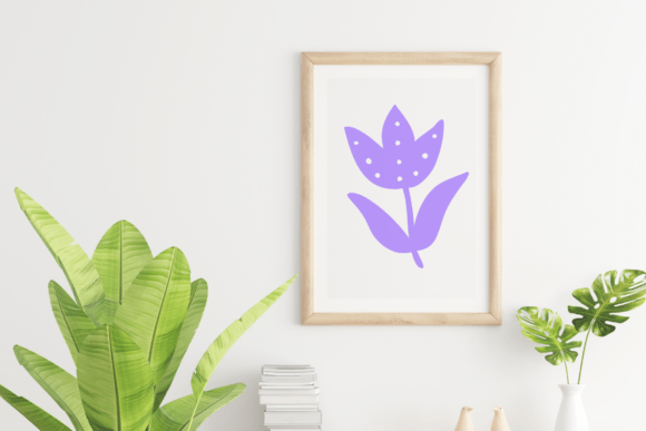 Abstract Flower Font - Preview 4