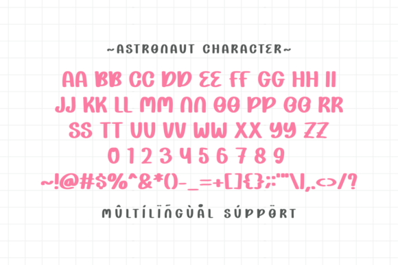 Astronaut Font - Preview 1