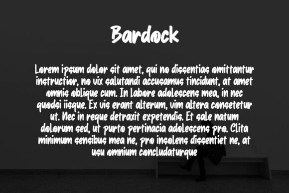 Bardock Font - Preview 2