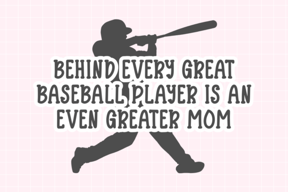 Baseball Mommy Font - Preview 2