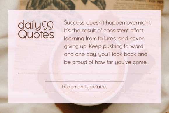 Brogman Font - Preview 6