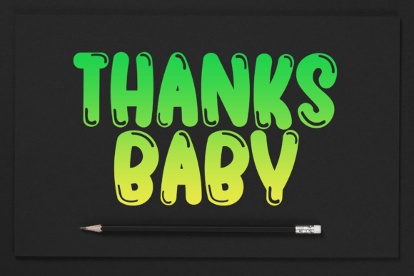 Coffee Beans Font - Preview 4
