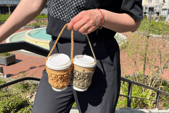 Cold Coffee Cup Holder Crochet Pattern