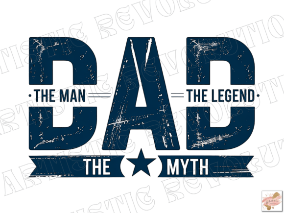 Dad Png Fathers Day Shirt Design Daddy Grafik Plotterdateien Von Artistic Revolution