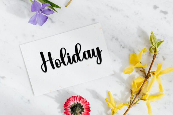 Digital Curio Font PNG with transparent background - Preview 2