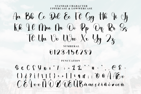 Disney Font - Preview 3