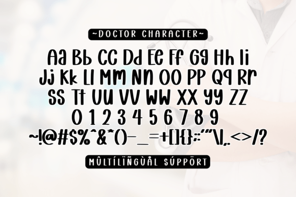 Doctor Font - Preview 1