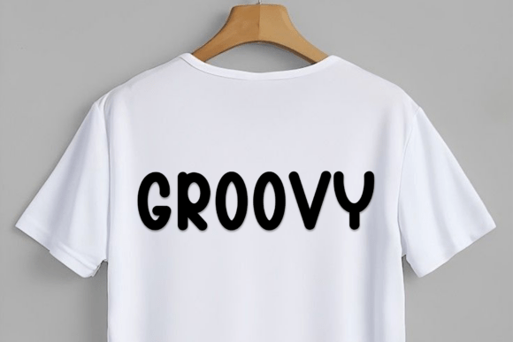 Dream Groove Font PNG with transparent background - Preview 2