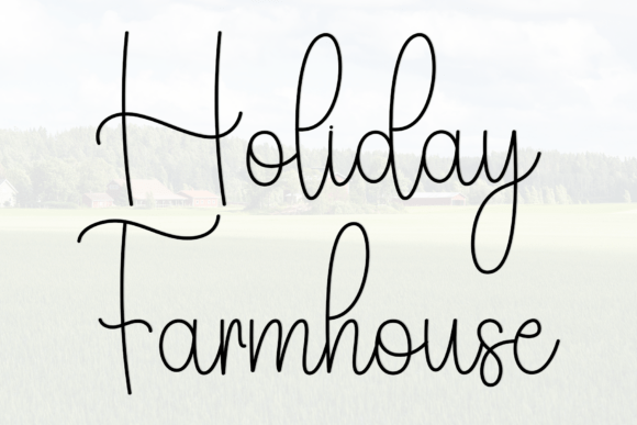 Farmhouse Font - Preview 6