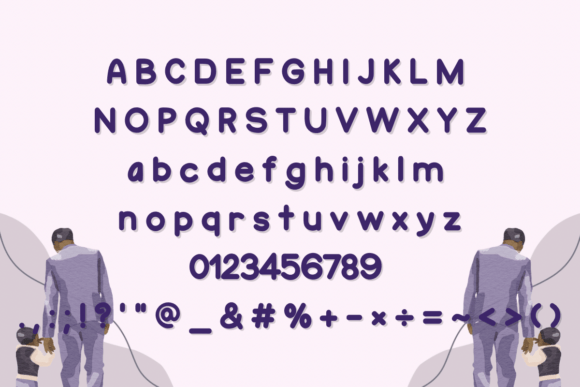 Fathers Day Font - Preview 1