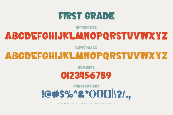 First Grade Font - Preview 2