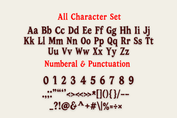 Gothic Horror Font - Preview 6