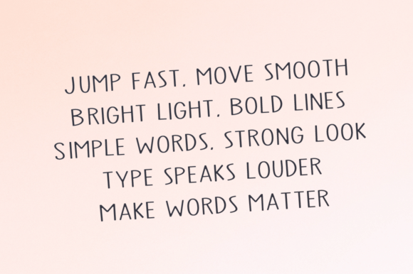 Light & Summer Font PNG with transparent background - Preview 1