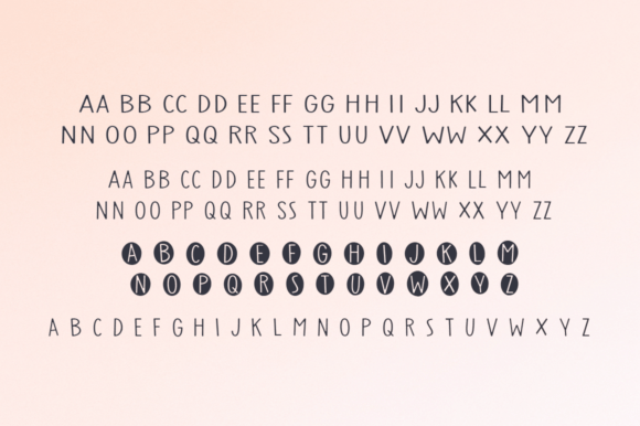 Light & Summer Font PNG with transparent background - Preview 6