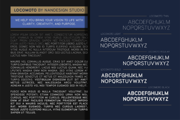 Locomoto Rounded Font PNG with transparent background - Preview 2