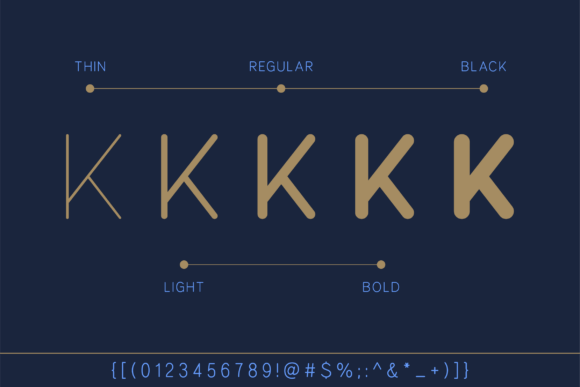 Locomoto Rounded Font PNG with transparent background - Preview 3