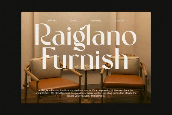 Riglom Font PNG with transparent background - Preview 4