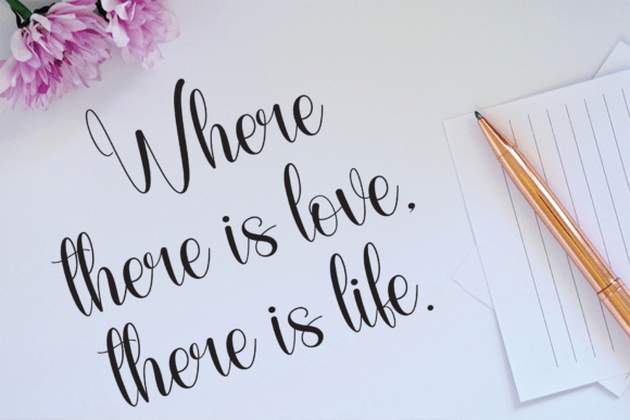 Simple Handwritten Font PNG with transparent background - Preview 2