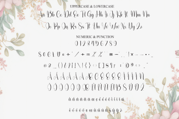 Simple Handwritten Font PNG with transparent background - Preview 6