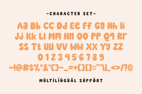 Smile Sunday Font PNG with transparent background - Preview 1