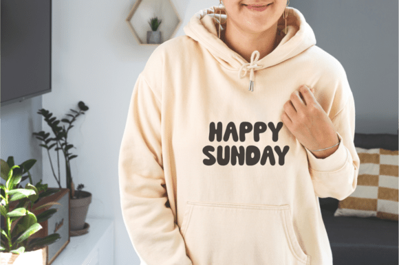 Smile Sunday Font PNG with transparent background - Preview 3