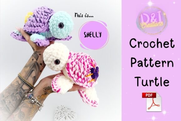 Sea Turtle Crochet Pattern PDF