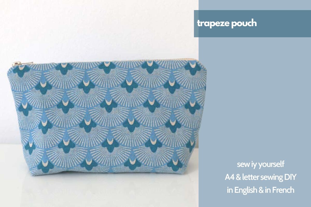 Trapezoid-shaped Pouch Sewing DIY