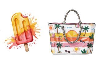 Yellow Summer Graphic by Joanna Redesiuk · Creative Fabrica