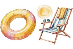 Yellow Summer Graphic by Joanna Redesiuk · Creative Fabrica