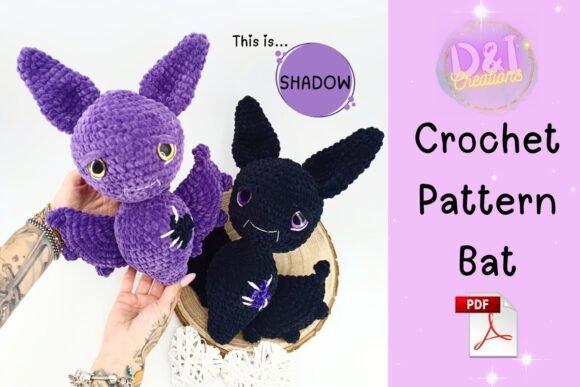 Bat Crochet Pattern Amigurumi Halloween