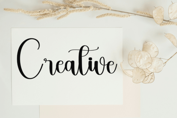 Blushing Font - Preview 5