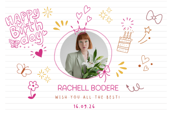Doodle Decoration Font PNG with transparent background - Preview 1