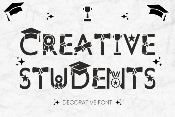 Graduation Font - Preview 2