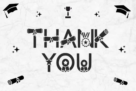 Graduation Font - Preview 5