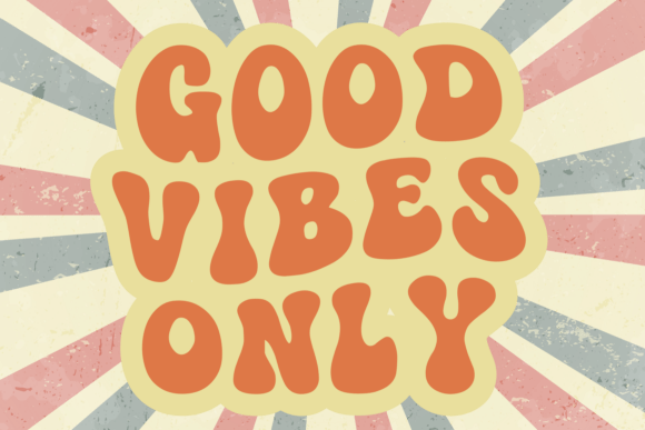 Groovy Vintage Font - Preview 2