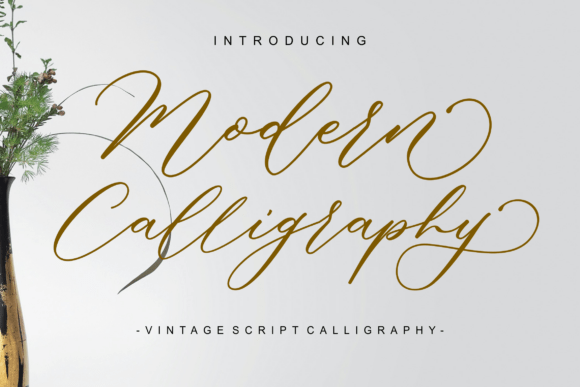 Modern Calligraphy Font by Raffa Creative · Creative Fabrica font preview