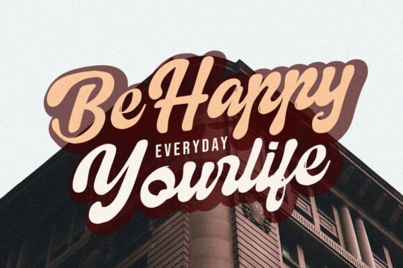 Simpson Font PNG with transparent background - Preview 1