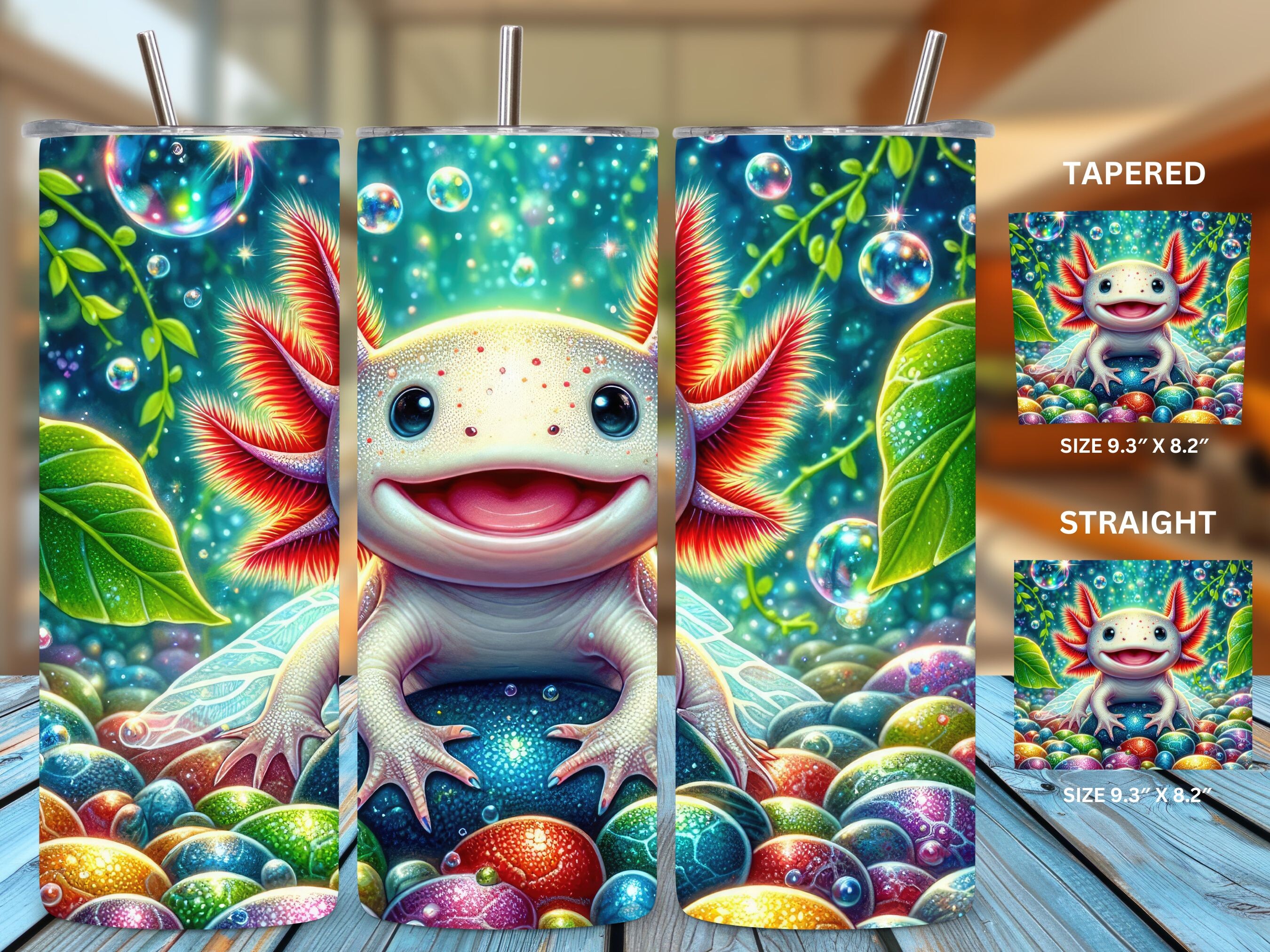 Axolotl Tumbler Wrap Sublimation Graphic by Puma Prints · Creative Fabrica