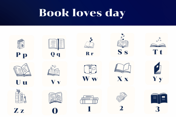 Book Loves Day Font - Preview 2