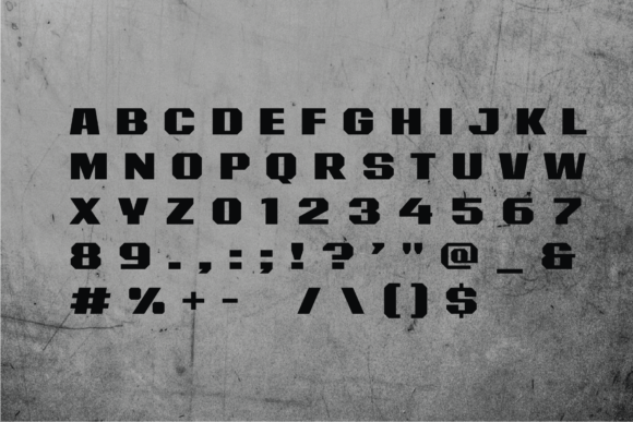 Brek Font - Preview 1