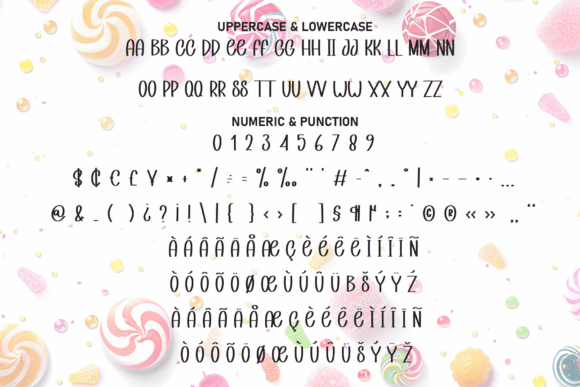 Candy Alphabet Font - Preview 6