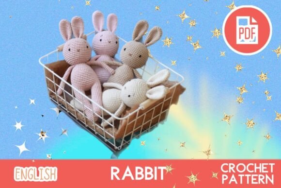 Crochet Rabbit Bunny PDF Pattern