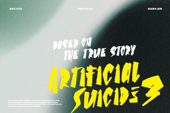 Dawn Atherisk Font - Preview 2