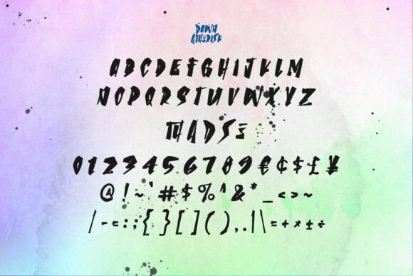 Dawn Atherisk Font - Preview 6
