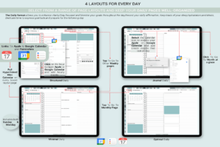Digital Planner Blue 2025 2026 2027 & Undated Graphic by Plamarplanners ...