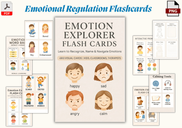 Emotion Explorer Flash Cards